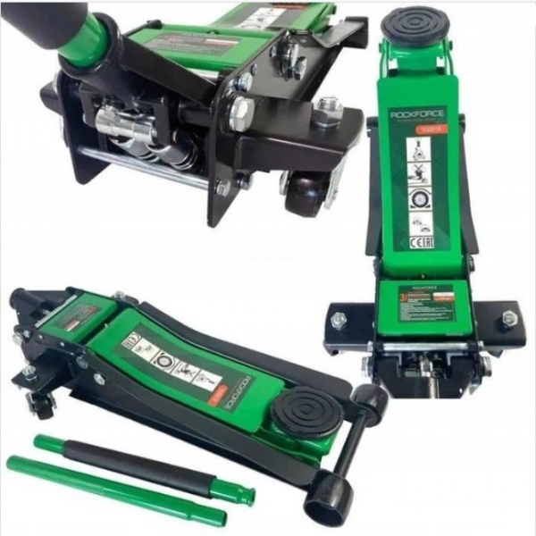 Нископрофилен крик крокодил rockforce 75 - 510 мм 3 тона