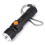 Мощен презареждаем led фенер с вградено usb