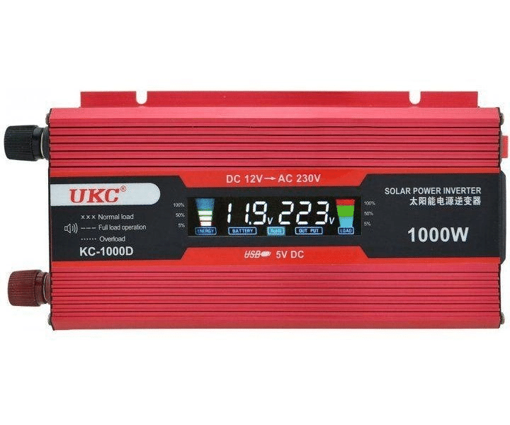 ИНВЕРТОР С ДИСПЛЕЙ 12-220V 1000W