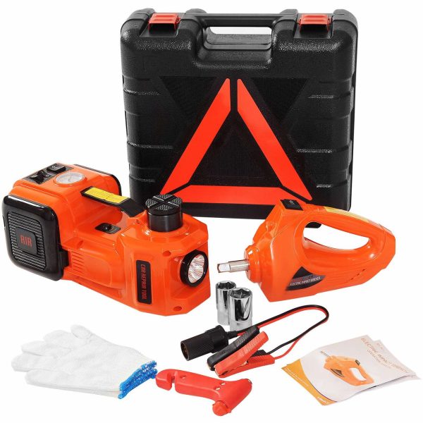 Електрически Крик и Гайковерт 3в1 – 12V Комплект