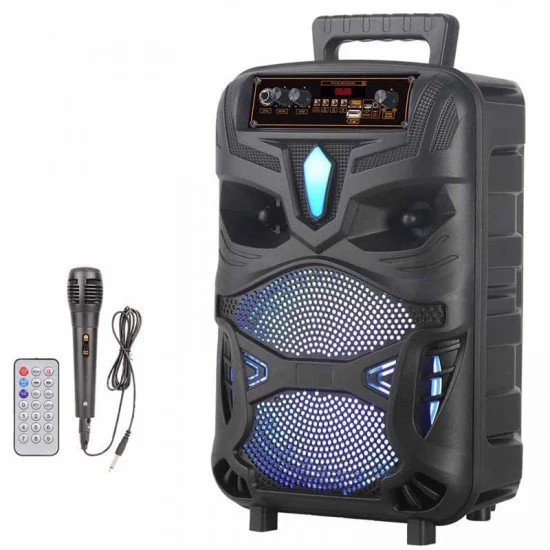 Караоке тонколона с Bluetooth NDR-P55 8'' и микрофон