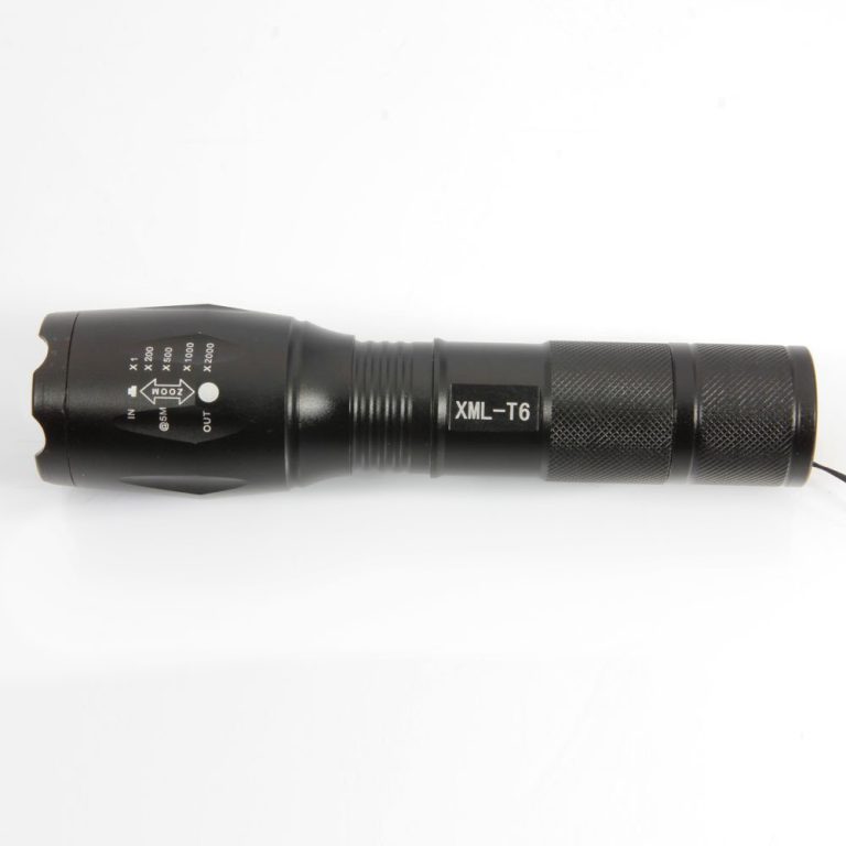 Мощен акумулаторен фенер с cree led диод 2500w ZOOM T6