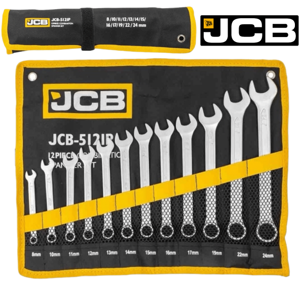 Комплект Звездогаечни Ключове JCB 12 броя 8-24мм 5121P