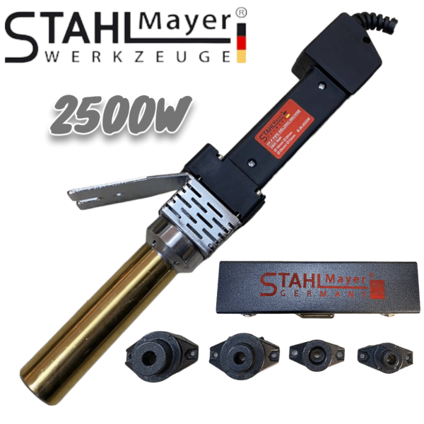 Поялник за Полипропилен 16-32мм 2500W STAHLMAYER Лепачка за ППР Тръби