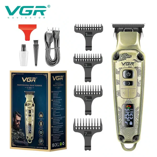 Професионална машинка за подстригване VGR V-901