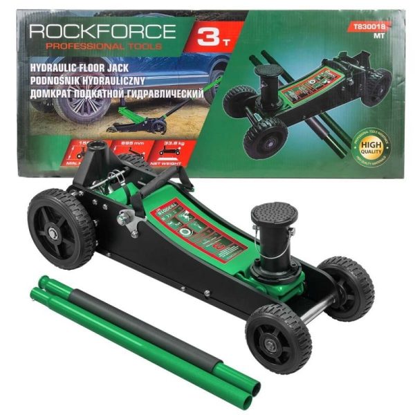 Крик крокодил офроуд 3т ,155-695мм ROCKFORCE RF-T830018 MT с 2помпи