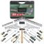 Комплект гедоре 1/2" & 1/4" , 110 части ROCKFORCE ,41101-5