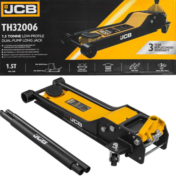 Хидравличен крик тип Крокодил JCB 70-610 мм. 1.5 тона