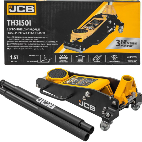 Хидравличен крик тип Крокодил JCB 85-355 мм. 1.5 тона