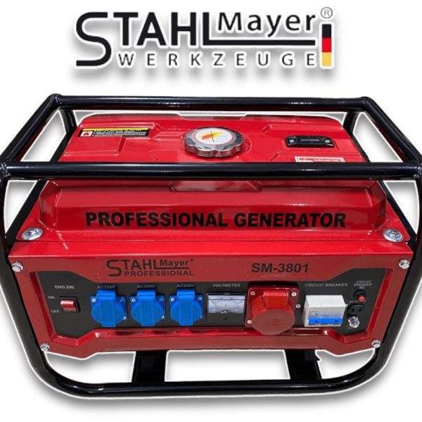 Агрегат 3,8кВ kW – Четиритактов Генератор за ток Трифазен STAHLMAYER