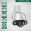 Външна въртяща Wi-fi камера 24 led – ICSEE