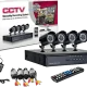 Комплект камери за видеонаблюдение CCTV 4 камери