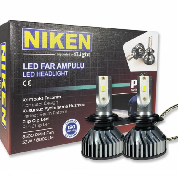 Диодни крушки Niken H7 ПРО 2бр/к-т
