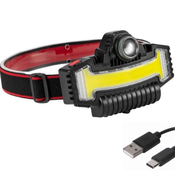 Двоен челник със светлини LED и COB