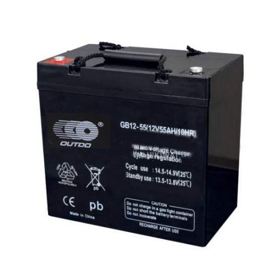 Тягов акумулатор 12V 55Ah
