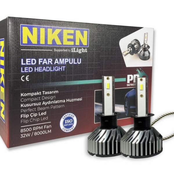 Диодни крушки NIken H1 ПРО 2бр/к-т