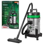 Строителна прахосмукачка за сухо и мокро почистване 30л ROCKFORCE , 1200w