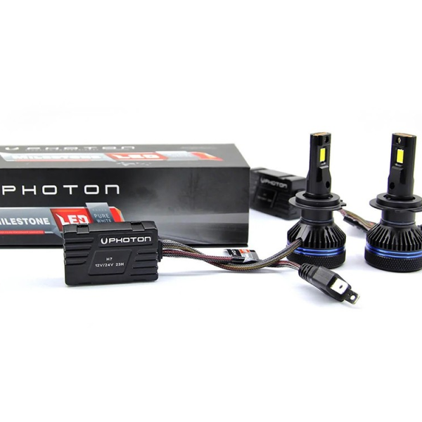 LED Крушки Photon Milestone H7 LED 6000K BLACK EDITION