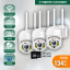 Външна Wifi камера за видеонаблюдение 8 led YCC365 Plus – FullHD 3БР и 3 БР Карти Памет 64гб