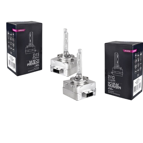 2бр Ксенонова крушкa M-TECH PREMIUM D1S 35W 6000K