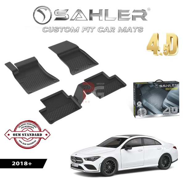 Гумени стелки за Mercedes C118 2018+ Sahler 4D