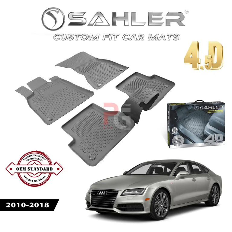 Гумени стелки за Audi А7 (С7) 2010-2018 Sahler 4D