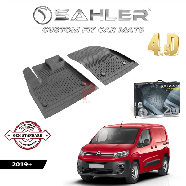 Гумени стелки за Citroen Berlingo 2019+ VAN Sahler 4D