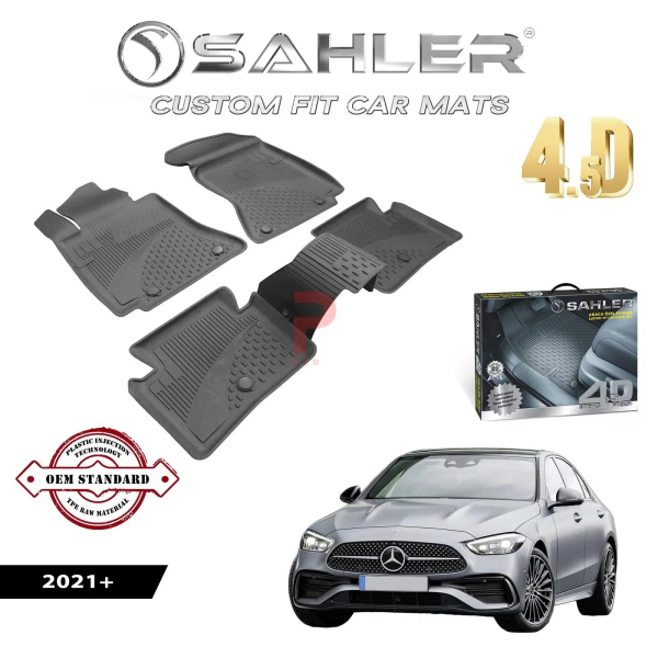 Гумени стелки за Mercedes W206 2021+ Sahler 4D
