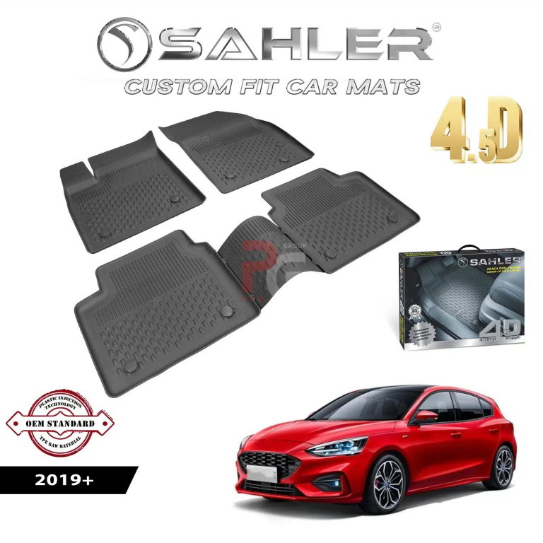 Гумени стелки за Ford Focus 4 SD-HB 2019+ Sahler 4D