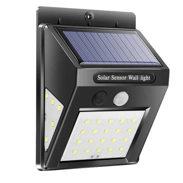 Соларна led лампа 30 LED С датчик за движение
