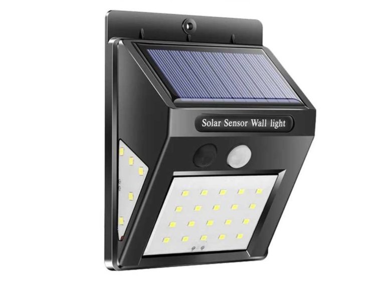 Соларна led лампа 30 LED С датчик за движение