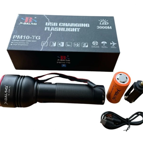LED охранителен алуминиев фенер X-BAL G BL-2208-TG