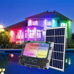 LED RGB многоцветен прожектор с отделен панел и дистанционно управление 800W