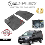 Гумени стелки за Dacia Dokker 2012+ ВАН Sahler 4D