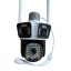 Тройна външна WiFi камера Lylu 12MP с 50 диода, аларма и цветно нощно виждане