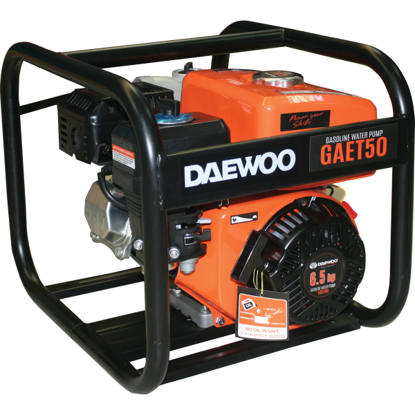 Помпа водна бензинова 6.5HP,50mm/2inch DAEWOO GAET50