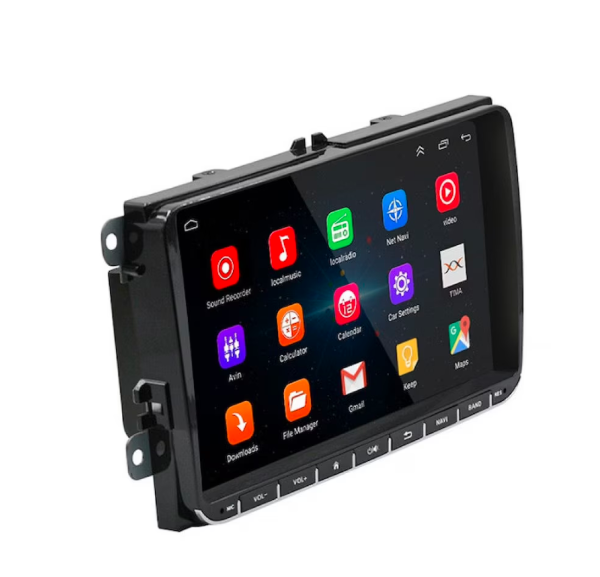 Мултимедия 9″ Volkswagen Android 15, 4 GB RAM, 64 GB, ROM, 9 инча
