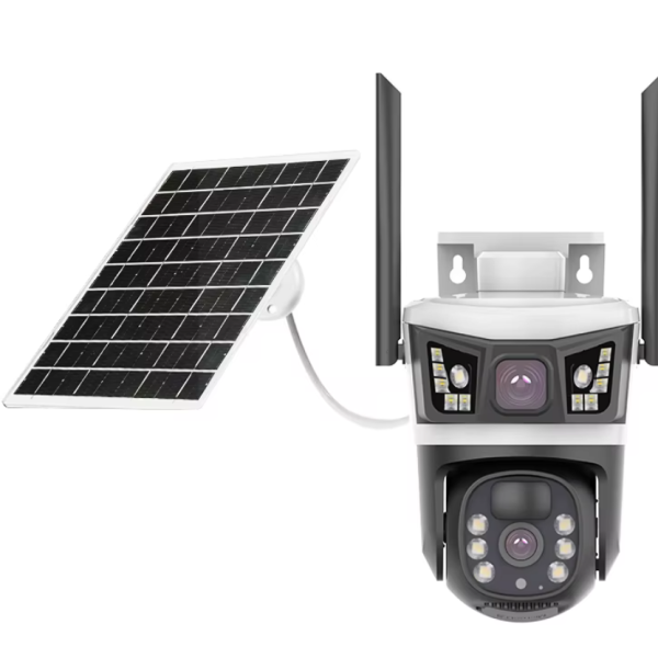 4G Соларна камера със SIM карта Dual Lense 10x приближение